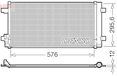 Kondenzátor, klimatizace DENSO DCN32069