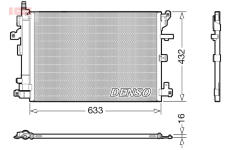 Kondenzátor, klimatizace DENSO DCN33012