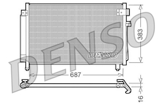 Kondenzátor, klimatizace DENSO DCN36002