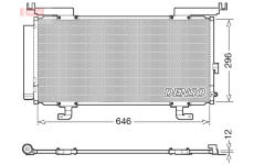 Kondenzátor, klimatizace DENSO DCN36004