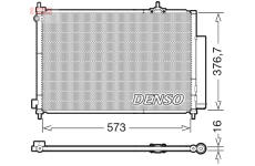 Kondenzátor, klimatizace DENSO DCN40031