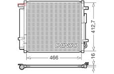 Kondenzátor, klimatizace DENSO DCN41033