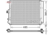 Kondenzátor, klimatizace DENSO DCN43007