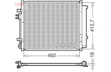 Kondenzátor, klimatizace DENSO DCN43015