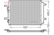 Kondenzátor, klimatizace DENSO DCN43018