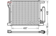 Kondenzátor, klimatizace DENSO DCN46021