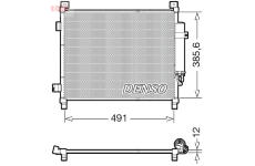 Kondenzátor, klimatizace DENSO DCN46031