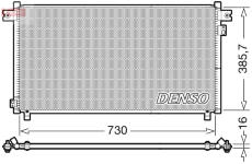 Kondenzátor, klimatizace DENSO DCN46033