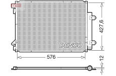 Kondenzátor, klimatizace DENSO DCN47008