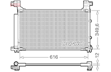 Kondenzátor, klimatizace DENSO DCN50132