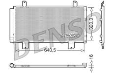 Kondenzátor, klimatizace DENSO DCN51007