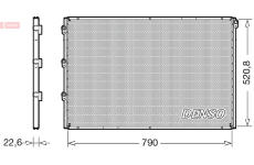 Kondenzátor, klimatizace DENSO DCN99078