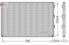 Kondenzátor, klimatizace DENSO DCN99079