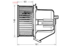 vnitřní ventilátor DENSO DEA07027