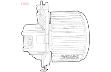 vnitřní ventilátor DENSO DEA09070