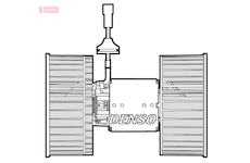 vnitřní ventilátor DENSO DEA12002