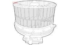 vnitřní ventilátor DENSO DEA17008