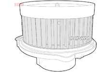 vnitřní ventilátor DENSO DEA17014
