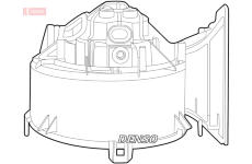 vnitřní ventilátor DENSO DEA20006