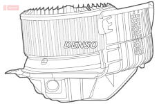 vnitřní ventilátor DENSO DEA23012