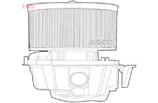 vnitřní ventilátor DENSO DEA23014