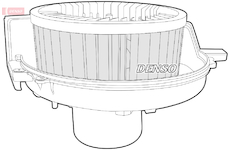 vnitřní ventilátor DENSO DEA27001