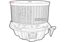 vnitřní ventilátor DENSO DEA37001