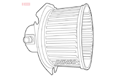 vnitřní ventilátor DENSO DEA43002