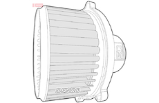 vnitřní ventilátor DENSO DEA43008