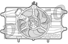 Větrák, chlazení motoru DENSO DER09020
