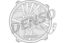 Větrák, chlazení motoru DENSO DER21015