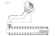 Výparník klimatizácie DENSO DEV09020