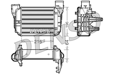 chladič turba DENSO DIT02002
