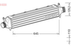 chladič turba DENSO DIT02037