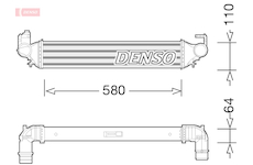 Chladič turba DENSO DIT09117