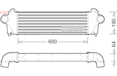 chladič turba DENSO DIT12005