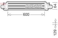chladič turba DENSO DIT15001
