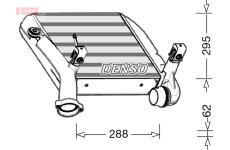 Chladič turba DENSO DIT28024