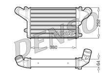 Chladič turba DENSO DIT45003