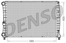 Chladič, chlazení motoru DENSO DRM01002