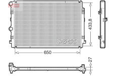 Chladič, chlazení motoru DENSO DRM02044