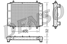 Chladič, chlazení motoru DENSO DRM03001