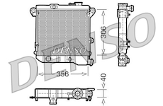 Chladič, chlazení motoru DENSO DRM04001