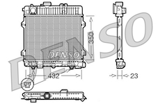 Chladič, chlazení motoru DENSO DRM05028