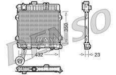 Chladič, chlazení motoru DENSO DRM05028