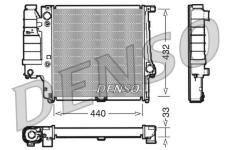 Chladič, chlazení motoru DENSO DRM05038