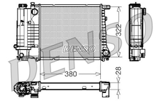 Chladič, chlazení motoru DENSO DRM05044