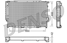 Chladič, chlazení motoru DENSO DRM05054