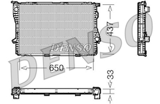 Chladič, chlazení motoru DENSO DRM05067