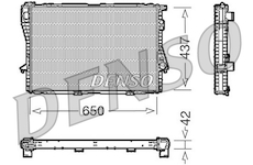 Chladič, chlazení motoru DENSO DRM05068